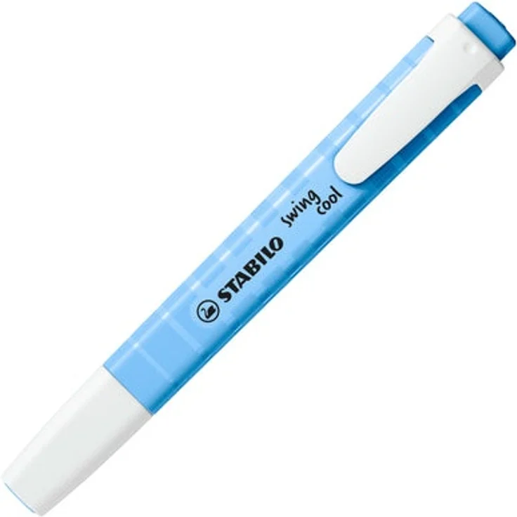 Textmarker - STABILO swing cool Pastel - 4er Pack - Seidengrau, Frische Fuchsie, Himmlisches Blau, Sanftes Orange - Preisvergleich – Bild 2