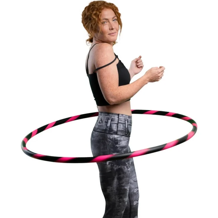 Hula Hoop Reifen für Anfänger Ø90cm Pink – Bild 1