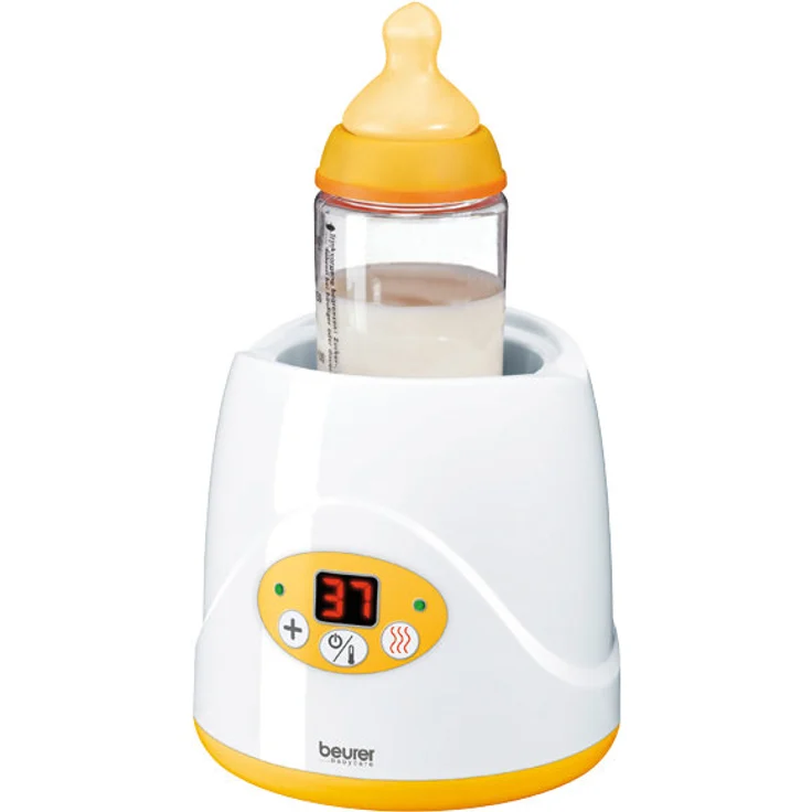 Beurer BEU BY52 Digitaler Babykostwärmer, mit LED-Display, Abschaltautomatik, inkl. Kostheber und Deckel – Bild 1