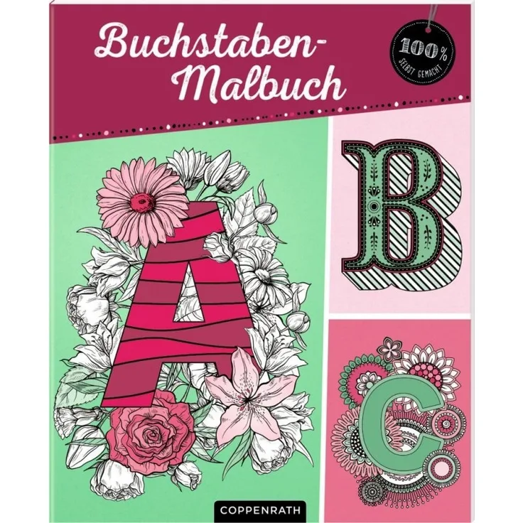 Buchstaben-Malbuch (100% selb