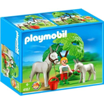PLAYMOBIL 4187 - Reiterhof - Esel mit Fohlen