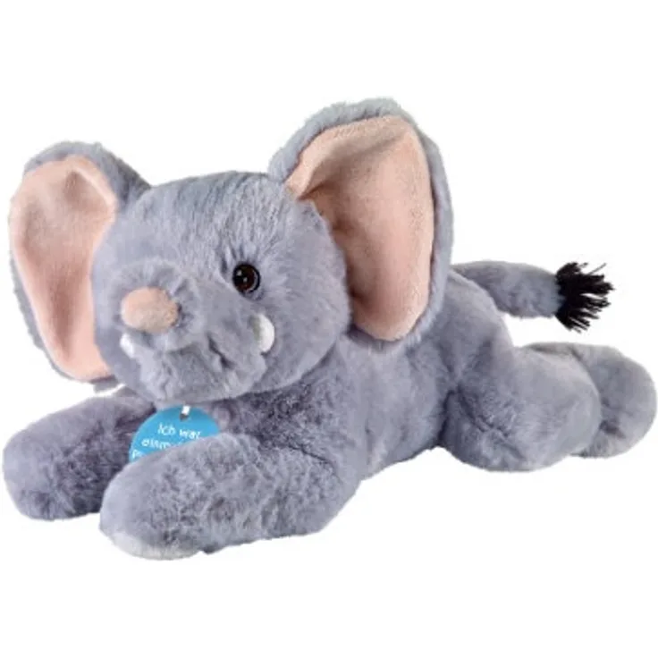ECO-Line Plüschtier Elefant liegend 33cm