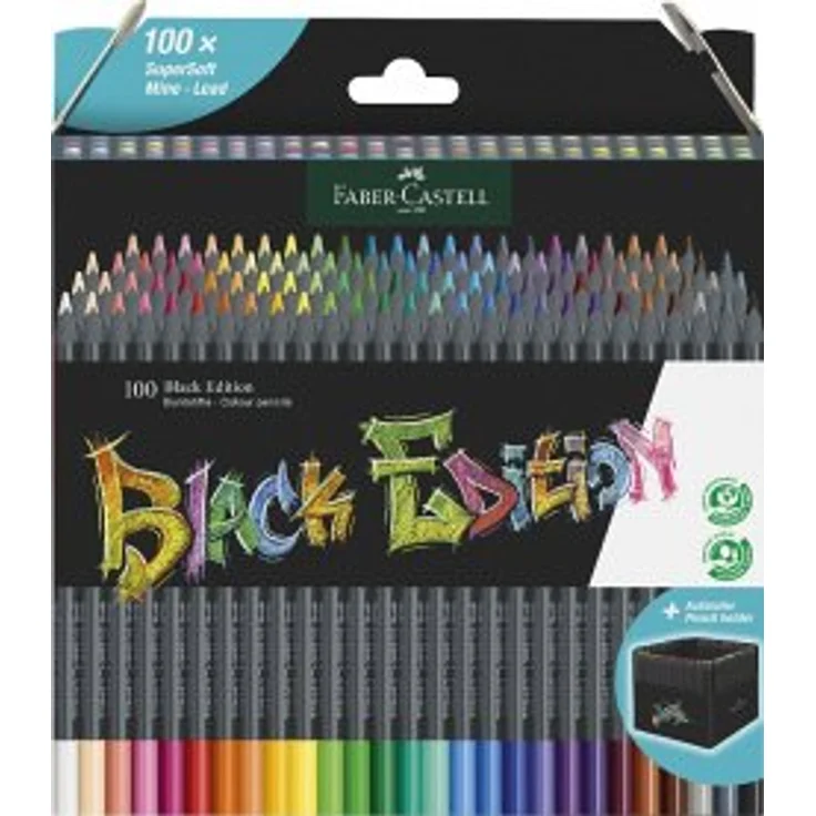 Buntstifte Black Edition 100er – Bild 1