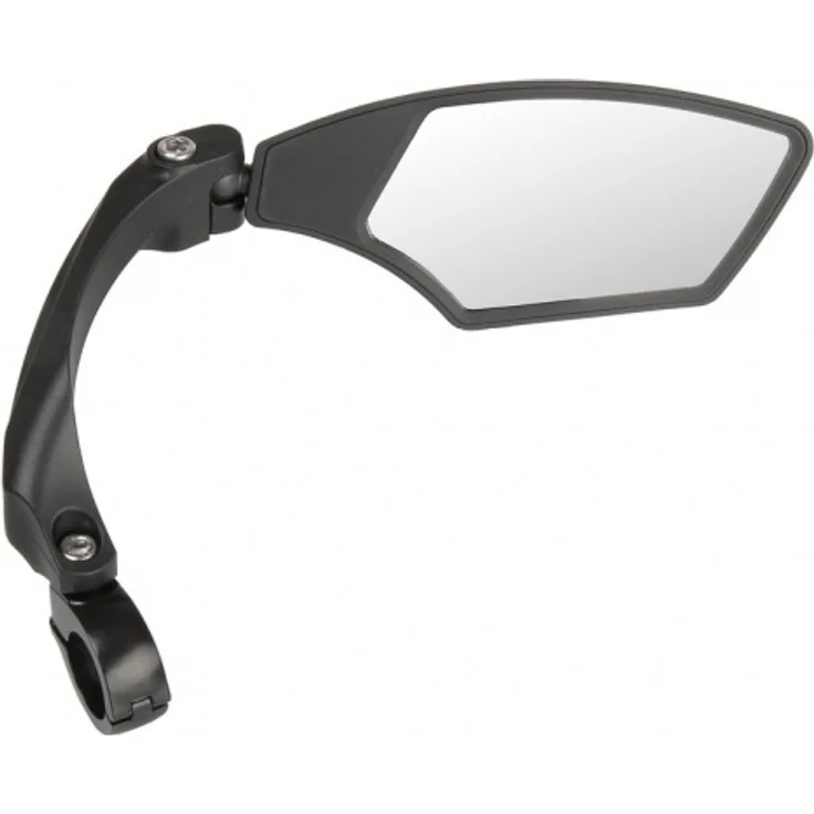 Fahrradspiegel M-Wave Spy Space schwarz rechtsmontage Ø 22,2mm – Bild 1