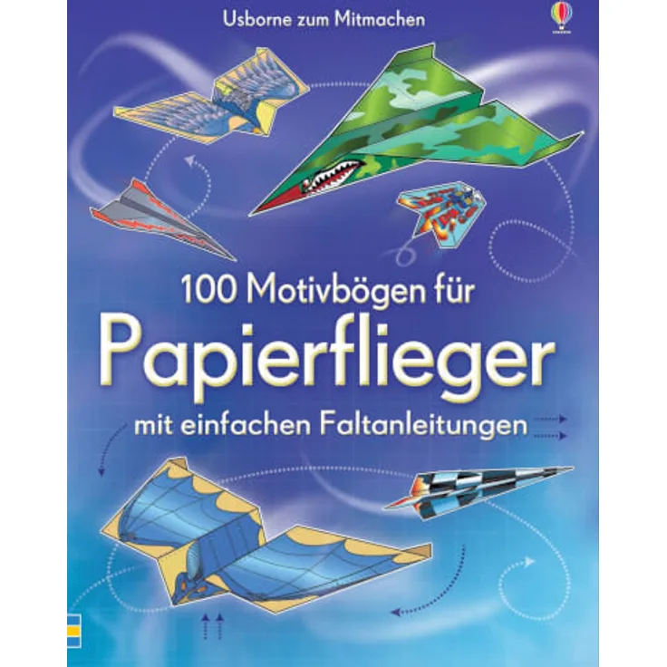 Papierflieger 100 Motivbögen