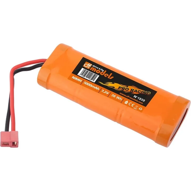 Racing Pack NiMH 7,2 Volt 5000 mAh T-PLUG
