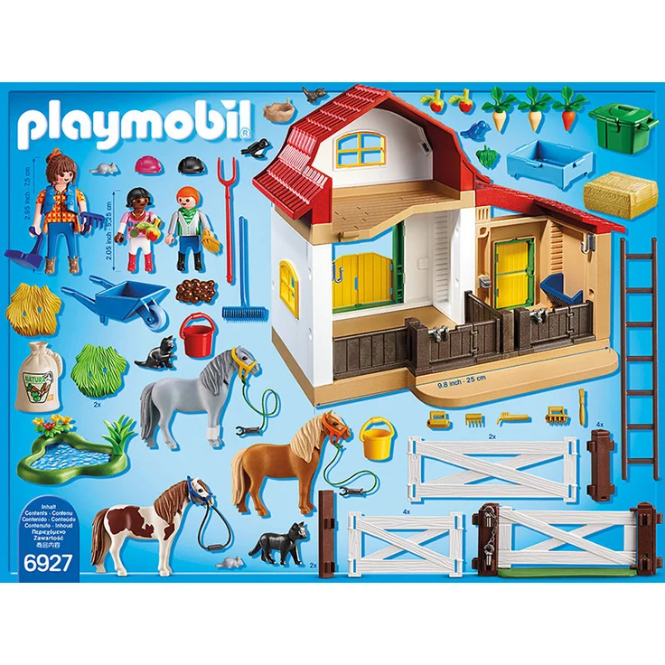 PLAYMOBIL® 6927 Ponyhof – Bild 2