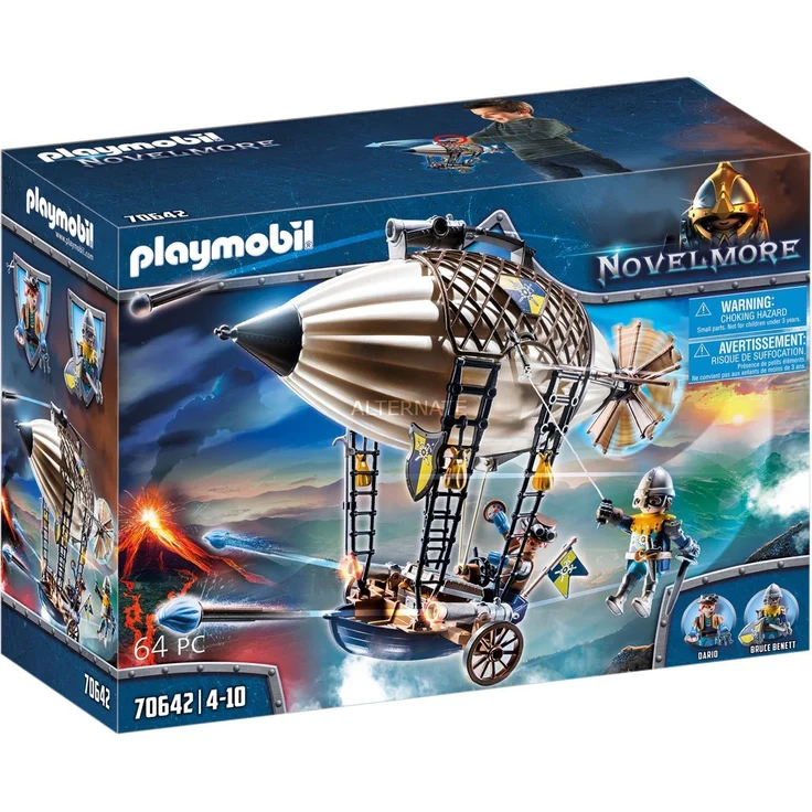 Playmobil Novelmore 70642 'Darios Zeppelin', 64 Teile, ab 4 Jahren - Preisvergleich – Bild 1