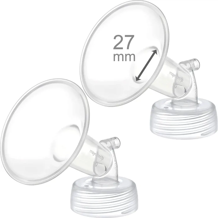 2x 27 mm Maymom Weithals pumpenteile f?r Spectra S1/S2-Pumpen; inkl. Weithalsflansche; nicht original Spectra-Flansch; Ersatz f?r Spectra-Shield (27 mm Zwei Flansche) (Spectra pumpenteile)