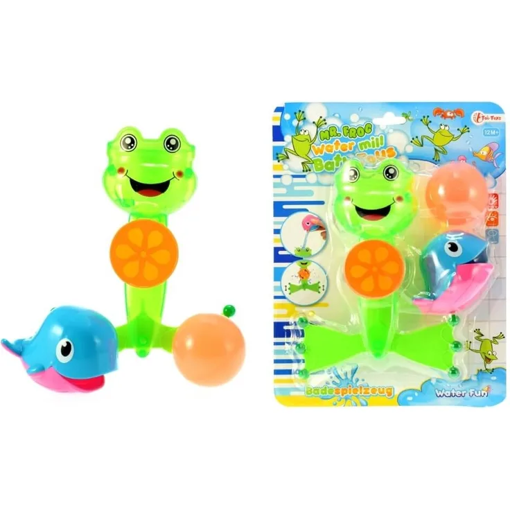 Baby Wasserrad, Frösch, mit Zubehör