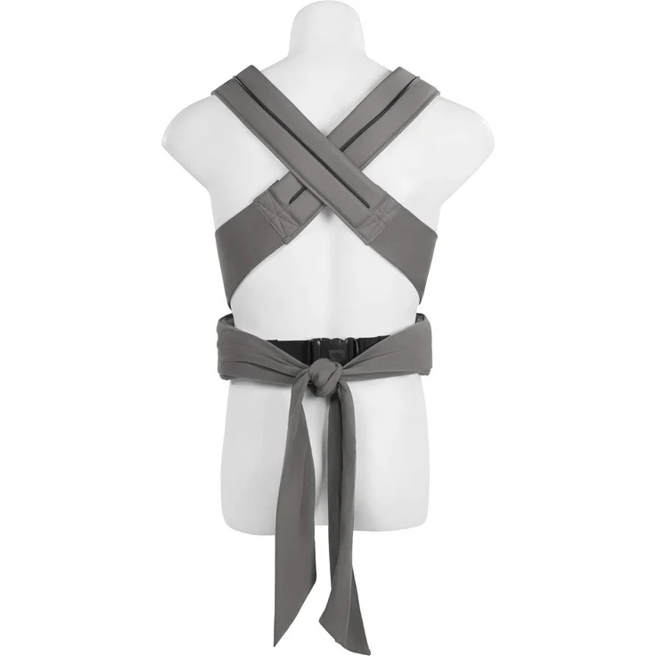 CYBEX Gold Babytrage MAIRA.tie, Ab Geburt bis ca. 2 Jahre (ca. 3,5 – 15 kg), 100% Baumwolle, Lavastone Black – Bild 3
