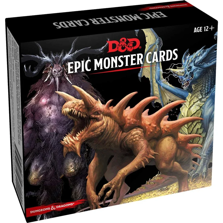 Dungeons & Dragons Spellbook Cards: Epic Monsters (D&d Accessory)