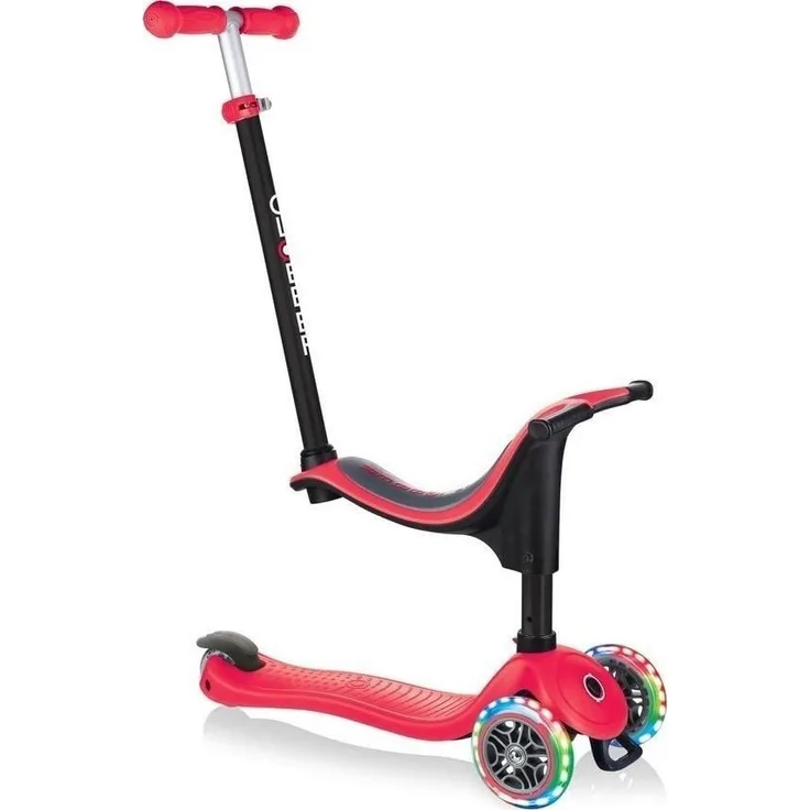 Scooter Globber GO-UP Sports Lights Red