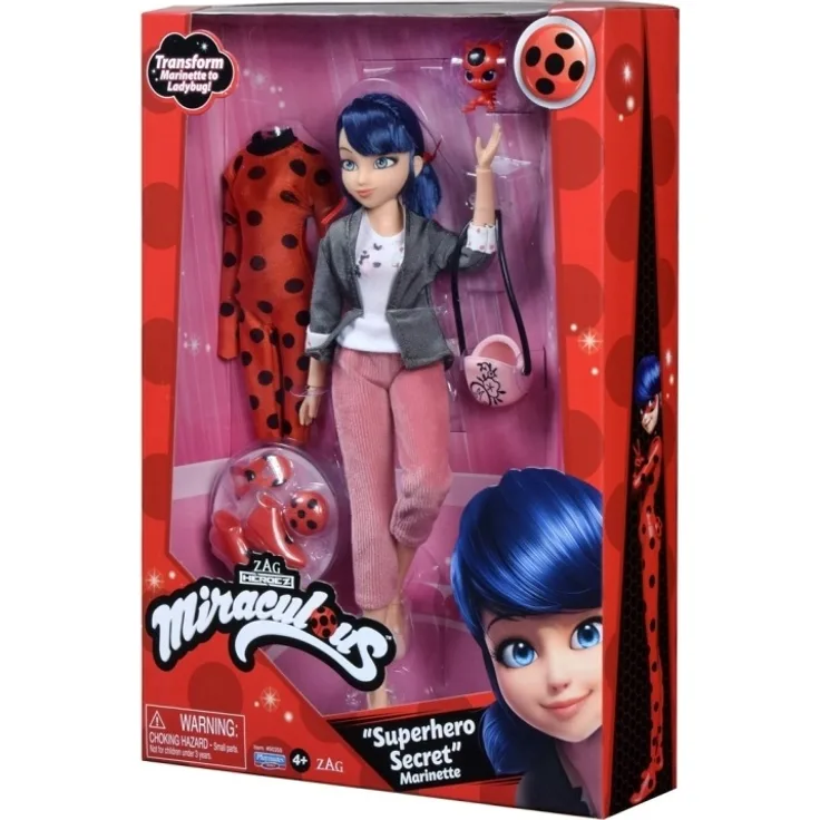 Miraculous Marinette doll + Ladybug costume