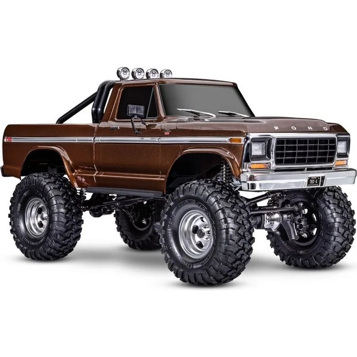 Traxxas TRX-4 79 FORD F150 High-Trail 1/10 Crawler braun RTR o. Akku u. Lader 92046