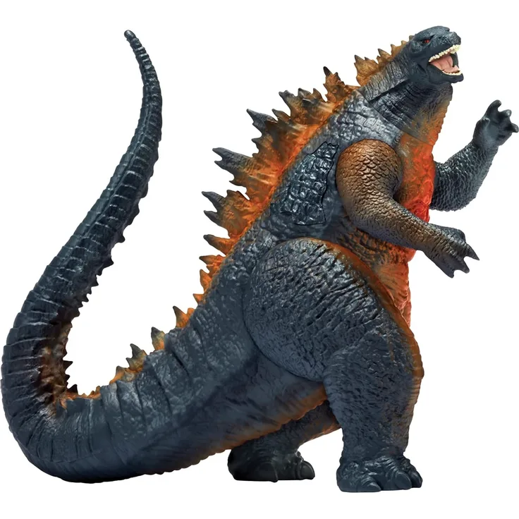 MonsterVerse City of Destruction Godzilla-Figur mit Panzer - 15 cm große Actionfigur von Godzilla 2014, MN100000, Mehrfarbig