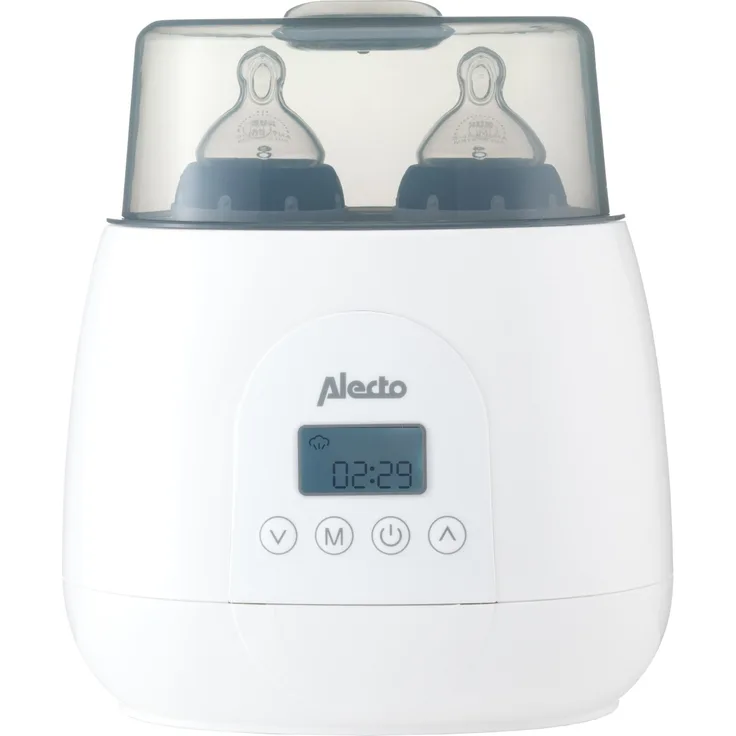 Alecto BW-700TWIN Fläschchenwärmer Weiß