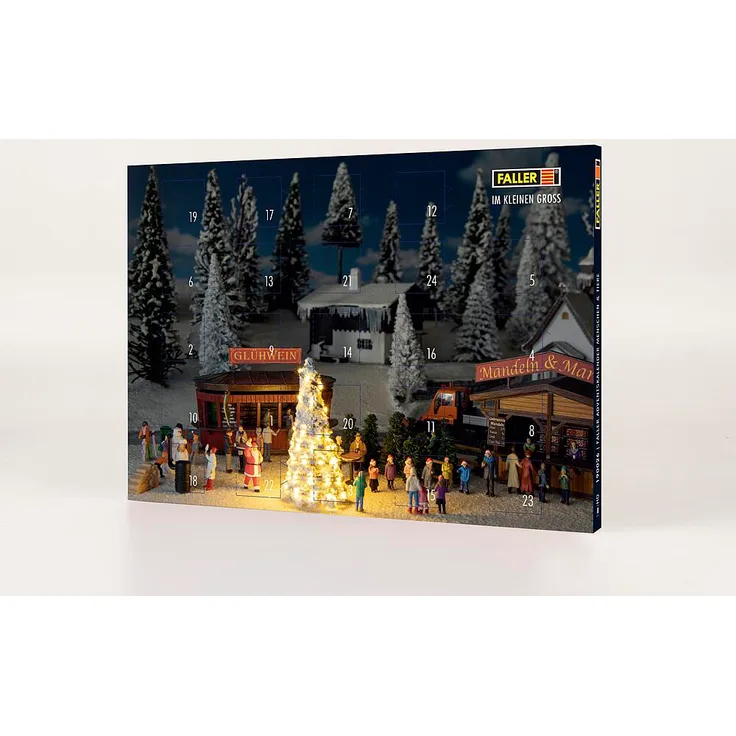 Faller 190026 FALLER Adventskalender Menschen & Tiere