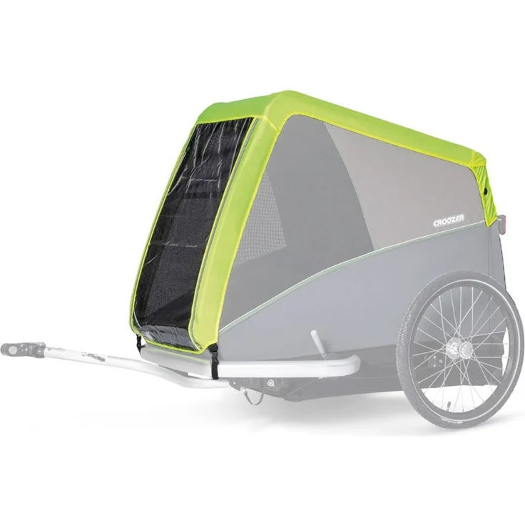 Croozer Regenschutz für Dog Bruuno/Tammo Fahrradanhänger – Bild 2