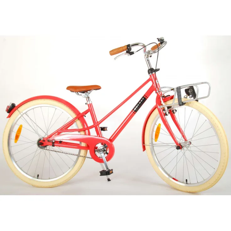 Melody 24 Zoll 37 cm Mädchenfahrrad Rücktrittbremse Rot