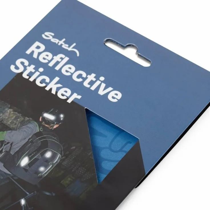 Satch Reflective Sticker blue
