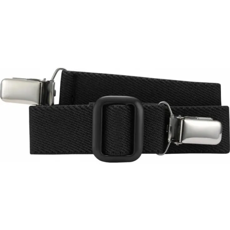 Gürtel elastisch mit Clip schwarz Größe 1