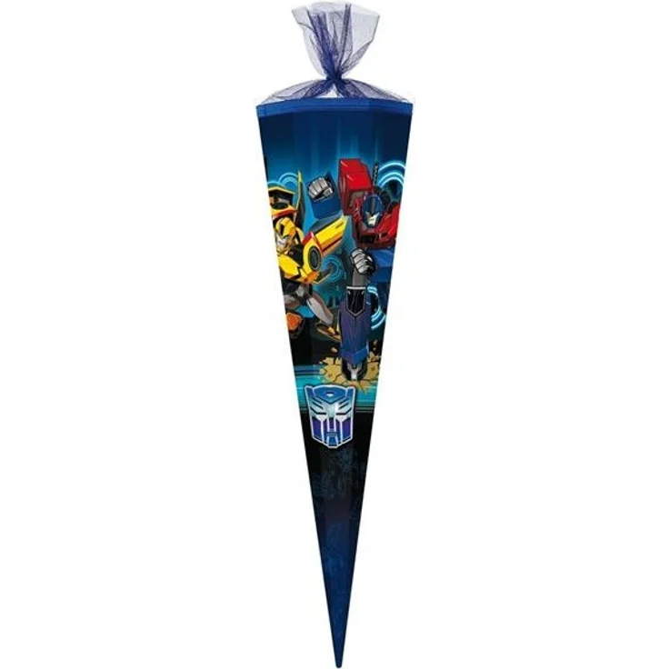 Jungen Schulranzen TRANSFORMERS 16-teiliges Set mit Sporttasche und Schultüte 85cm Blau – Bild 6