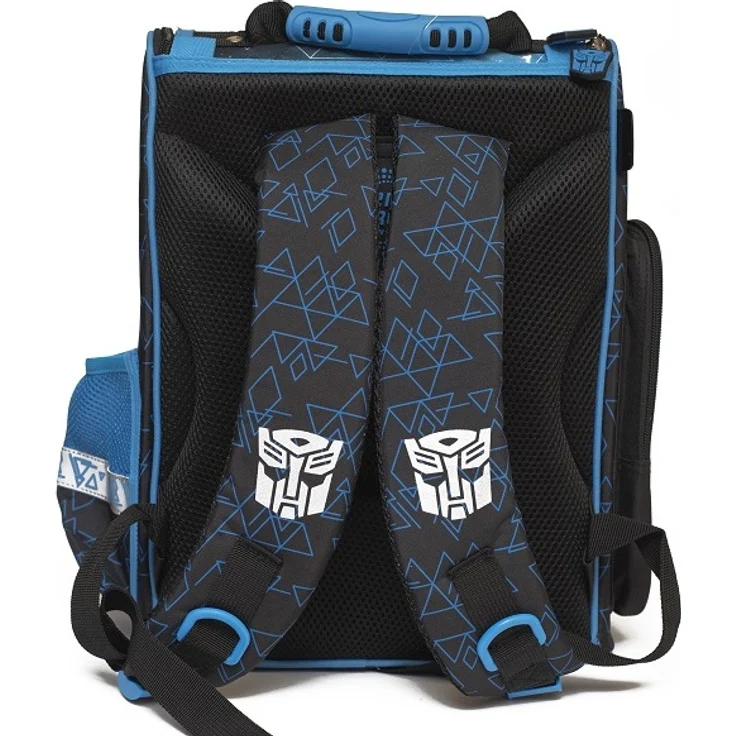 Jungen Schulranzen TRANSFORMERS 16-teiliges Set mit Sporttasche und Schultüte 85cm Blau – Bild 5