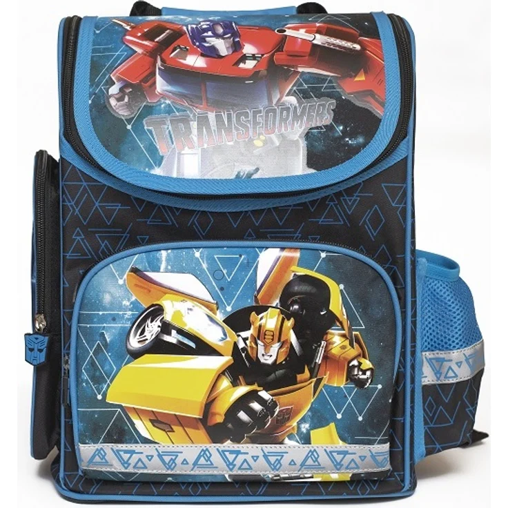 Jungen Schulranzen TRANSFORMERS 16-teiliges Set mit Sporttasche und Schultüte 85cm Blau – Bild 3