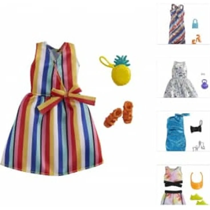 Barbie - Sommermoden Sortiment - mit Accessoire - 1 Stück