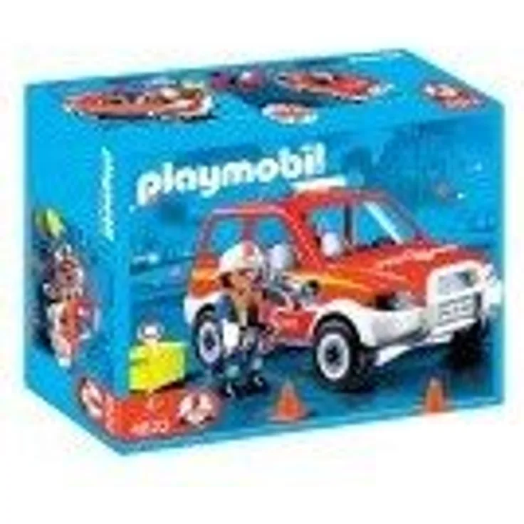 PLAYMOBIL - Feuerwehr-Kommandowagen 4822