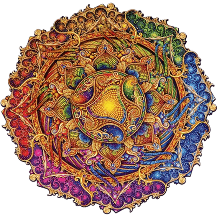 Mandala Puzzle Unerschöpflicher Wohlstands: XL