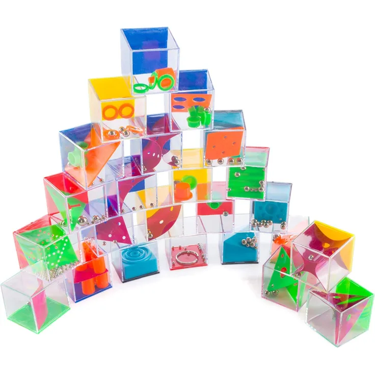Mini Geduldsspiele Mega-Set mit 24 Kugel-Spielen Geschicklickheitsspiele als Mitgebsel