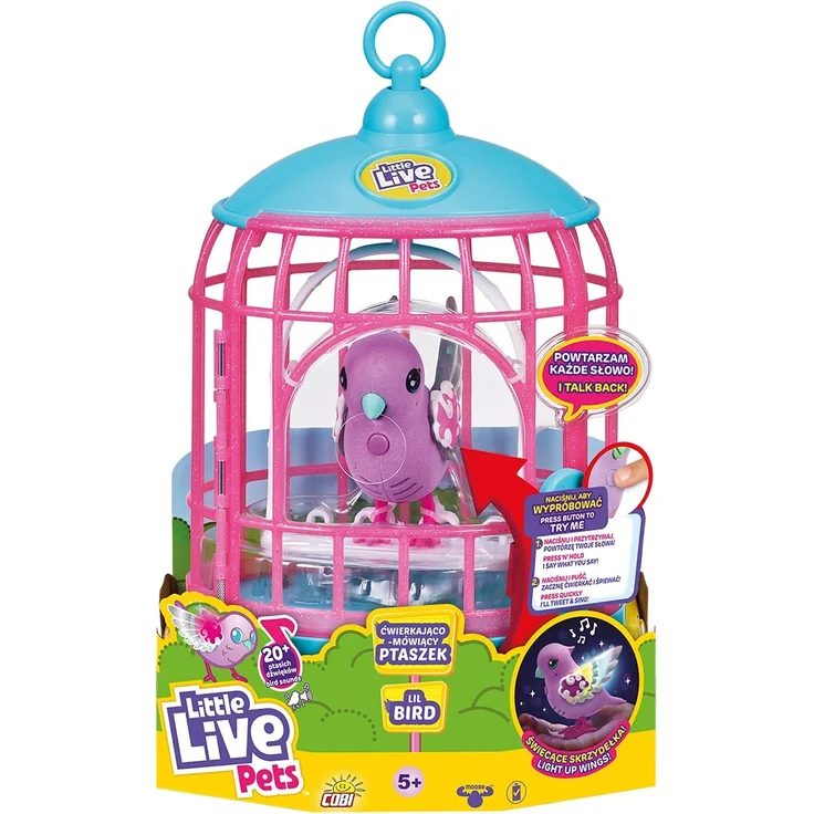 Little LIVE Pets VÖGEL MIT FLÄCHE