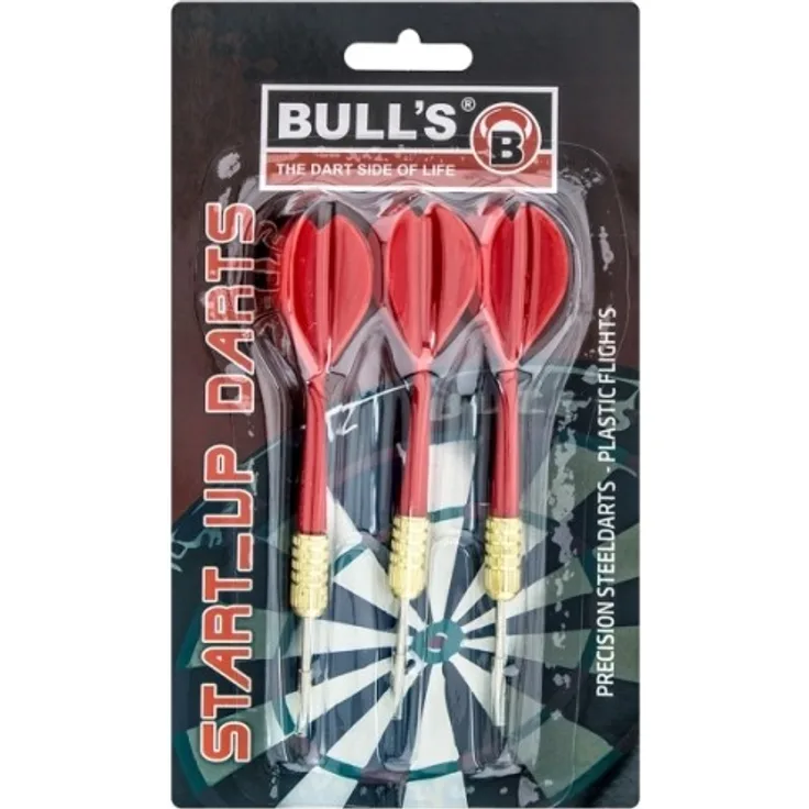 Bulls - Steeldarts Starter-Set, farblich sortiert