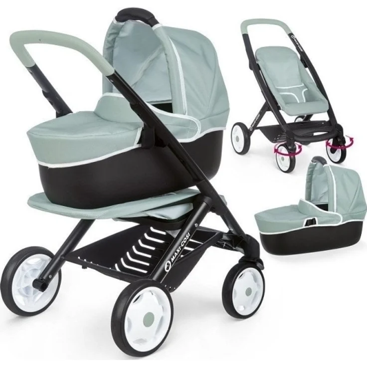 Smoby SMOBY Maxi Cosi Quinny 3in1 Doll Stroller Deep Stroller Gondola Stroller – Bild 1