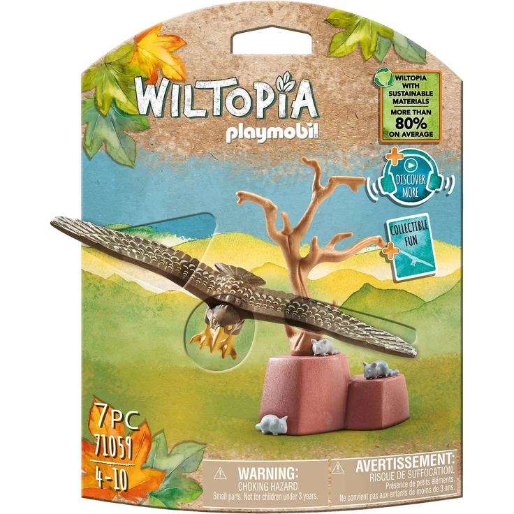 PLAYMOBIL Wiltopia 71059 'Adler', 7 Teile, ab 4 Jahren – Bild 1
