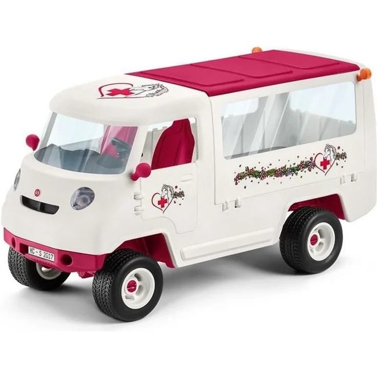 Schleich 'Horse Club' 42370 Mobile Tierärztin mit Hannoveraner Fohlen, ab 5 Jahren - Preisvergleich – Bild 6