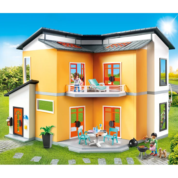 Playmobil City Life 9266 'Modernes Wohnhaus', mit Licht- und Soundeffekten, ab 4 Jahren - Preisvergleich – Bild 4
