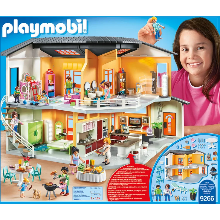 Playmobil City Life 9266 'Modernes Wohnhaus', mit Licht- und Soundeffekten, ab 4 Jahren - Preisvergleich – Bild 3