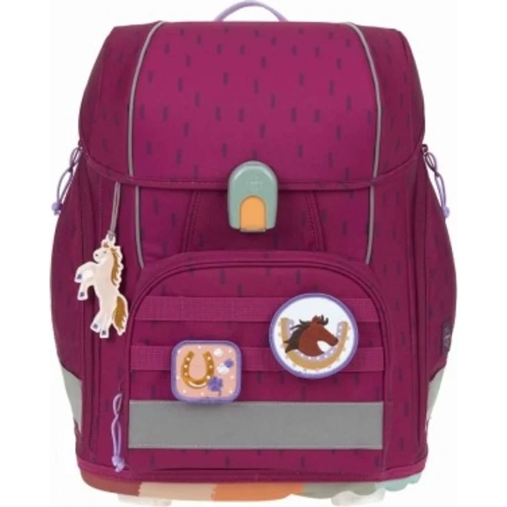 LÄSSIG Schulranzen Set Unique Boxy 7-teilig "Speckles Berry" – Bild 3