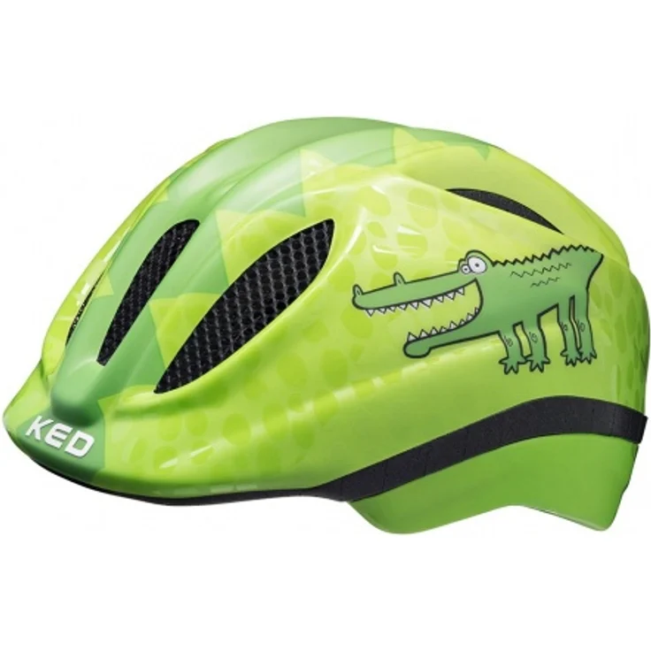 KED Kinderhelm Meggy II Trend Green Croco Gr. S 46-51 cm