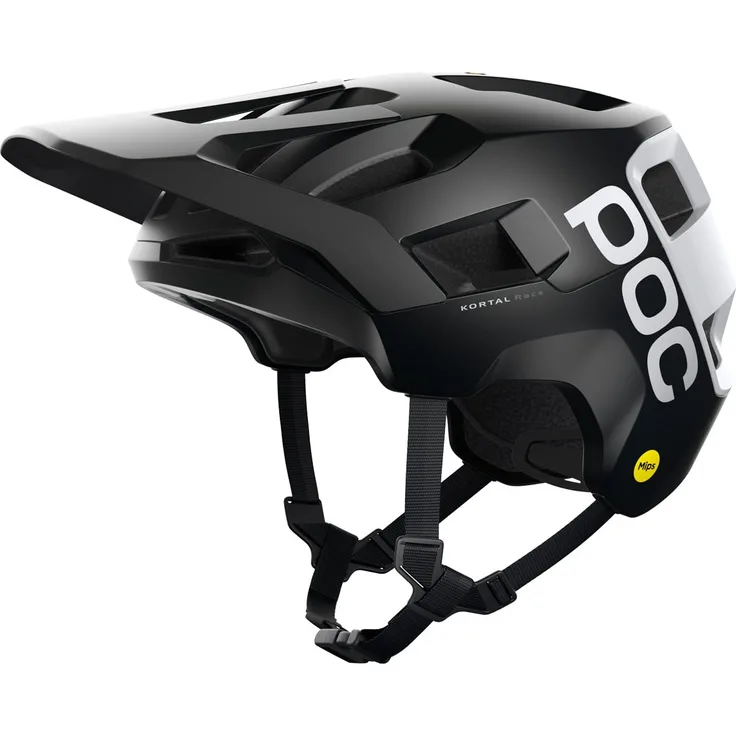 POC Kortal Race MIPS Helm - Uranium Black Matt/Hydrogen White 55 - 58 cm