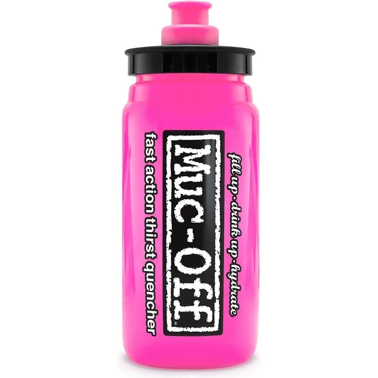 Muc Off Elite Fly Trinkflasche 550 ml - Pink.