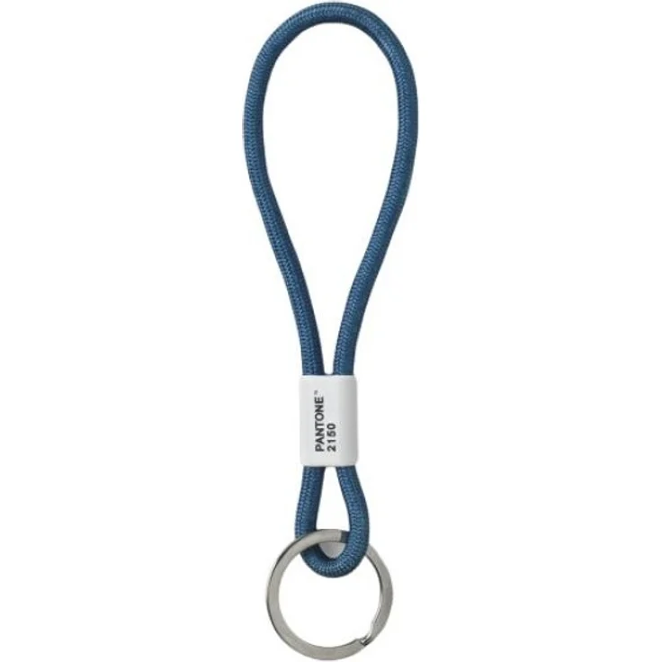 Pantone schlüsselanhänger 18 cm Nylon blau – Bild 1