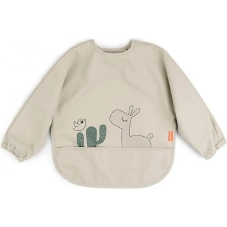 Done by Deer Ärmeltaschen-Lätzchen 6-18m Lalee Sand
