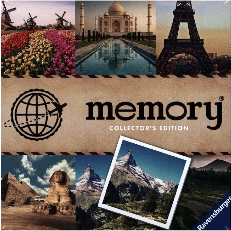 Ravensburger Collectors` memory Schnste Reiseziele 27379 - Das weltbekannte Gedächtnisspiel mit wunderschönen Bildern von Traumorten, ein besonderes memory und eine tolle Inspiration für Reiselustige – Bild 1