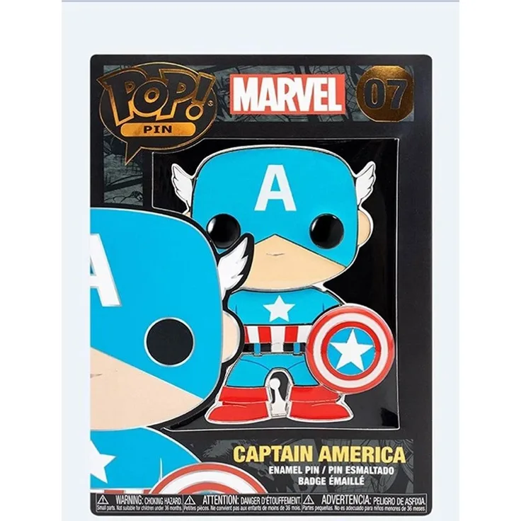 Funko! POP! Pin: Marvel (Captain America)