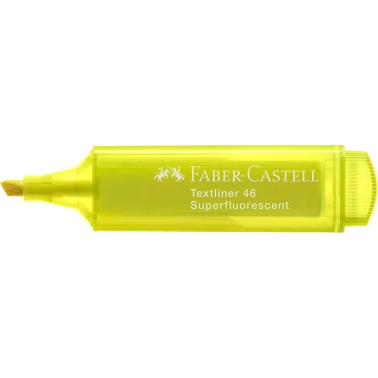 Faber Textmarker Superfluorescent Gelb – Bild 1
