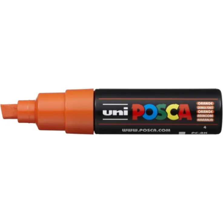 uni-ball Marker UNI POSCA PC-8K, orange